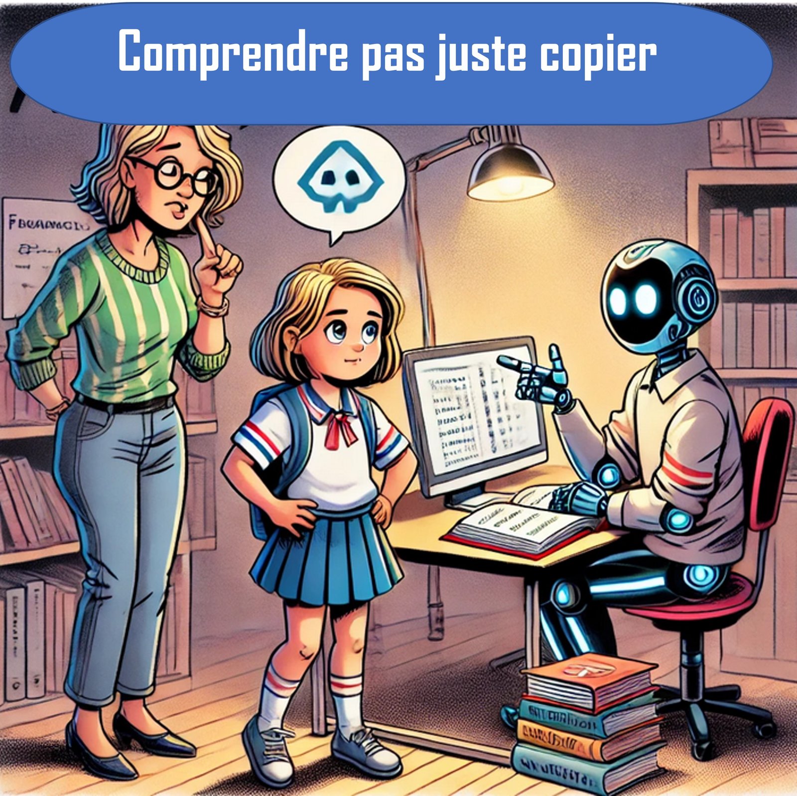pas juste copier